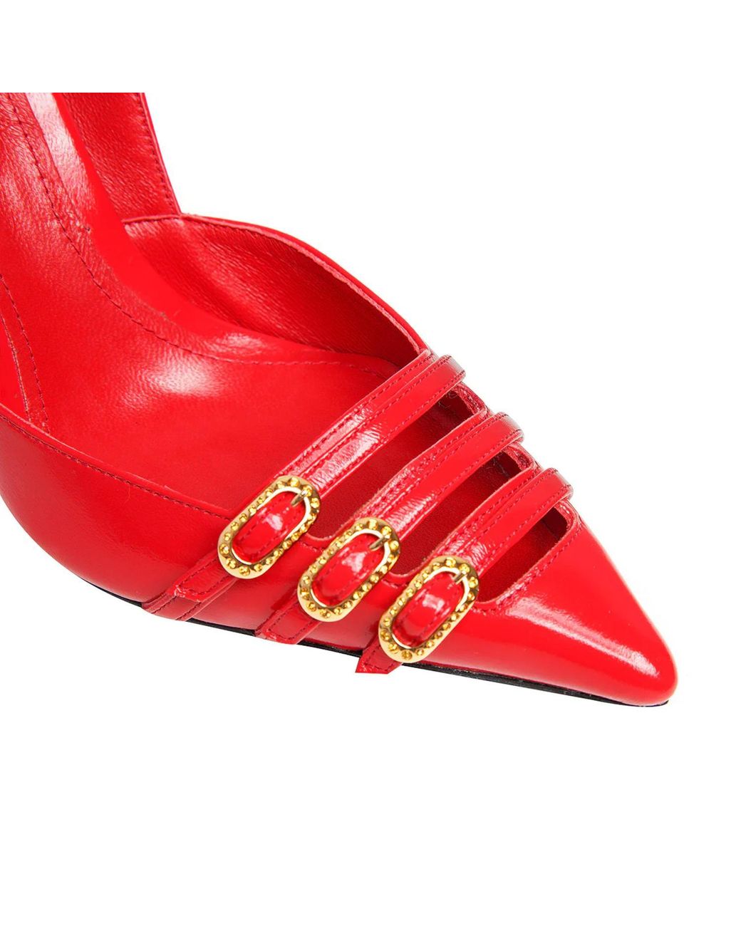 Ginissima Red Gina Stiletto Patent Leather