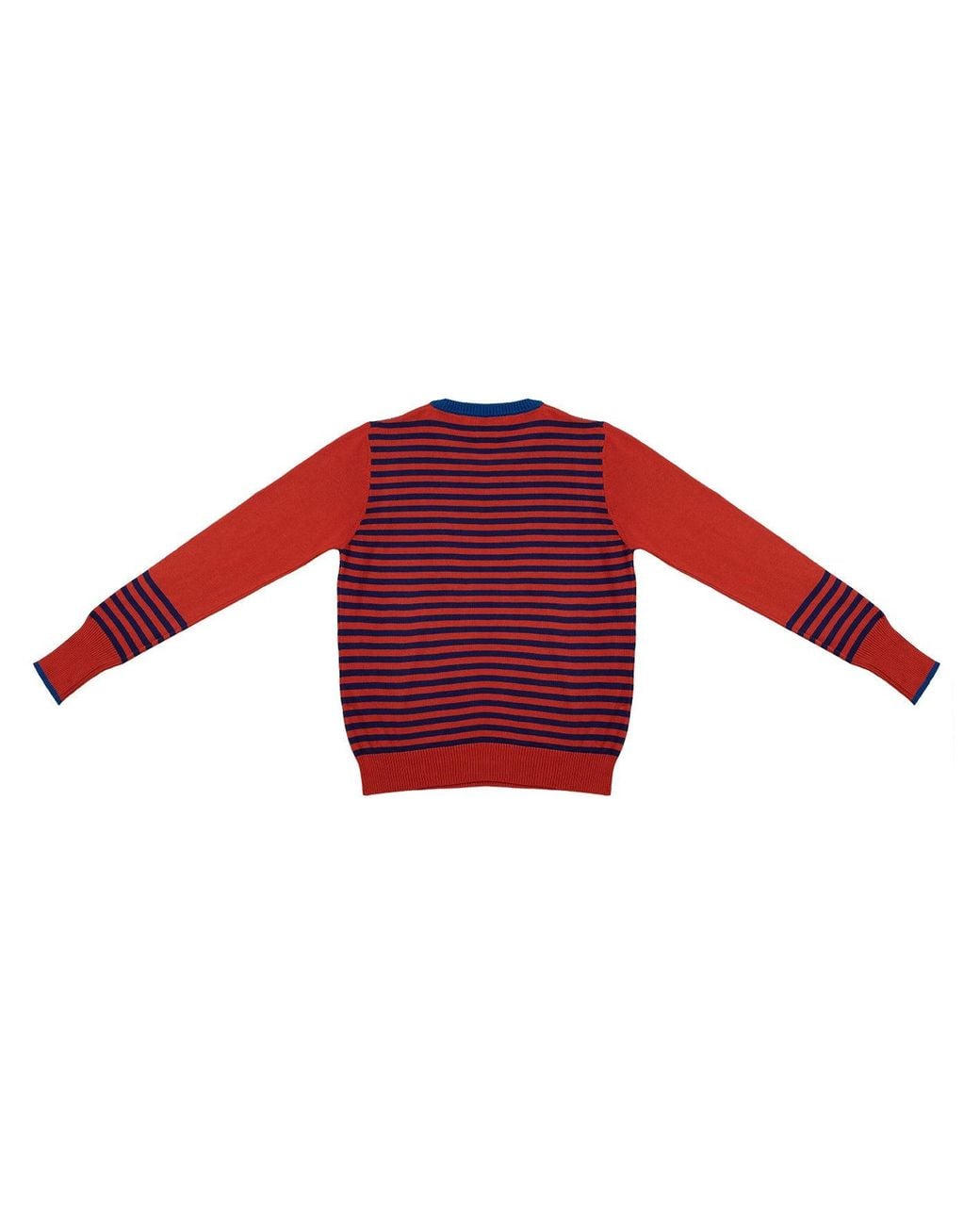 Lo Neel Fred Fire Striped Sweater Crewneck Jumper