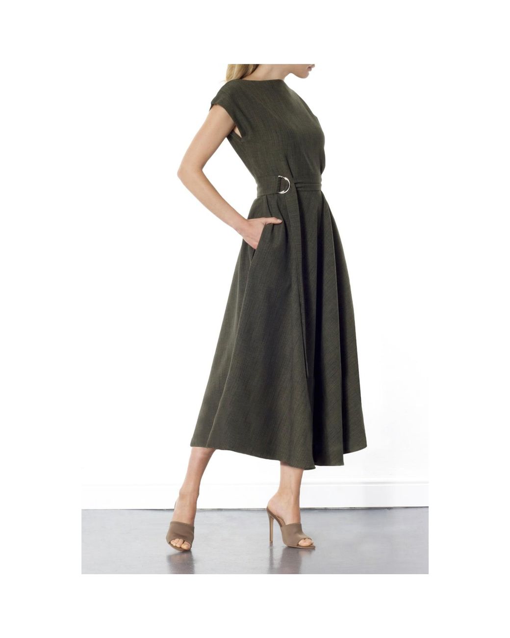 Meem Label Black Stine Midi Dress