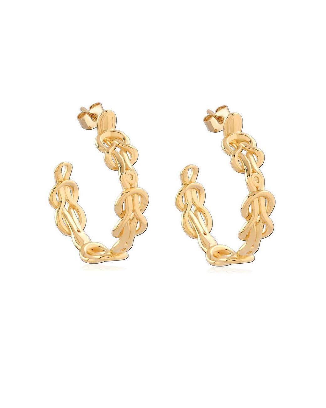 Astor & Orion Metallic Hecate Hoops