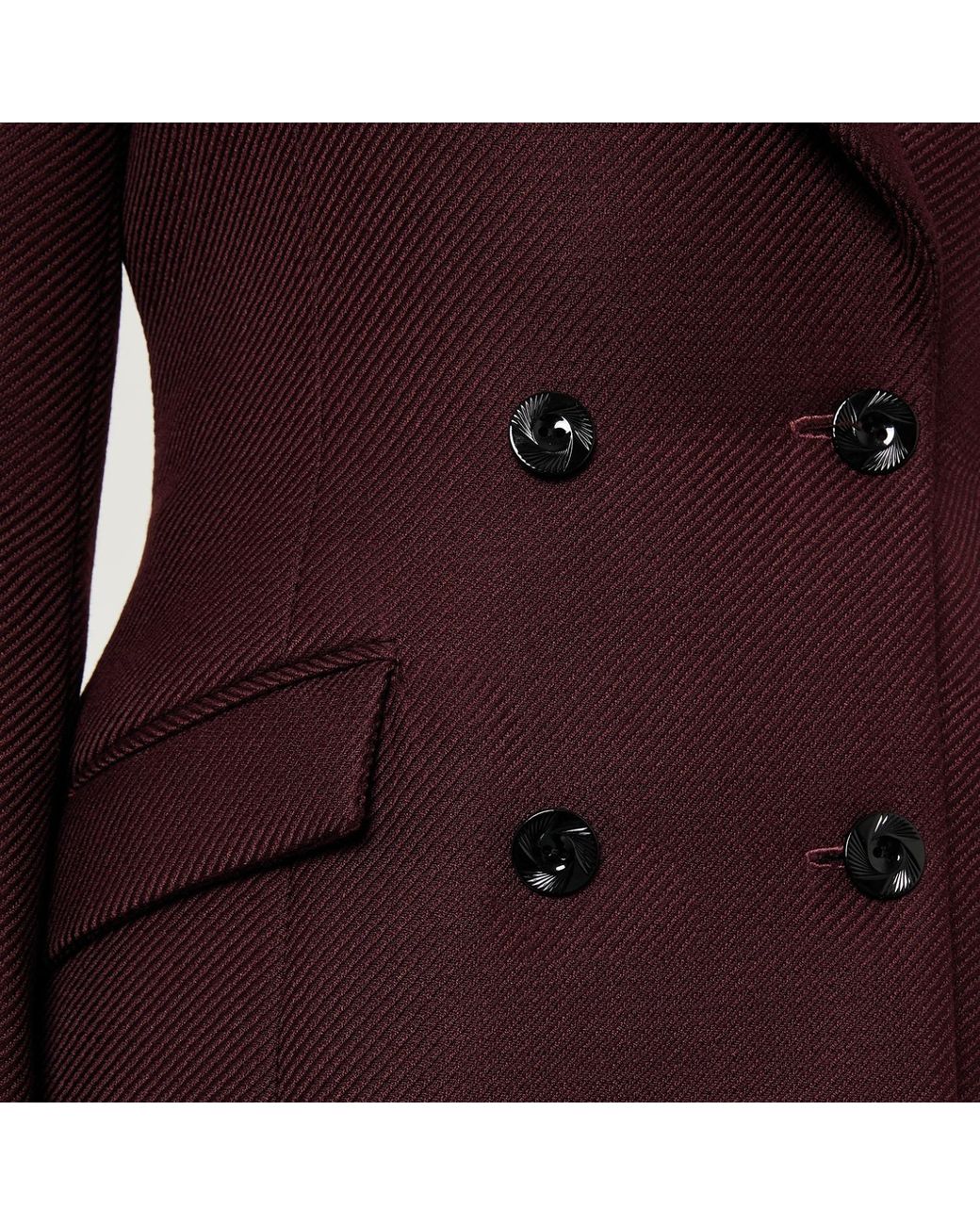 SEREN LONDON Red Burgundy Dress Jacket