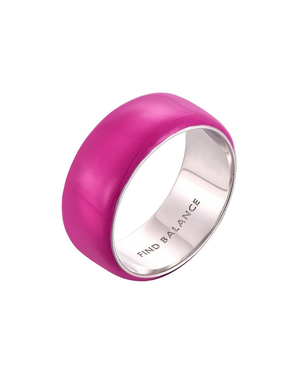 Pinnole Pink Thick Ring