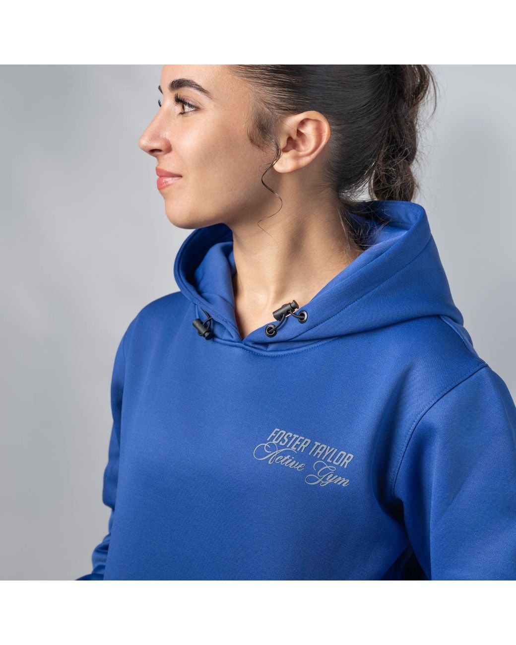 Foster Taylor Blue Tech Fleece Oh Hoody