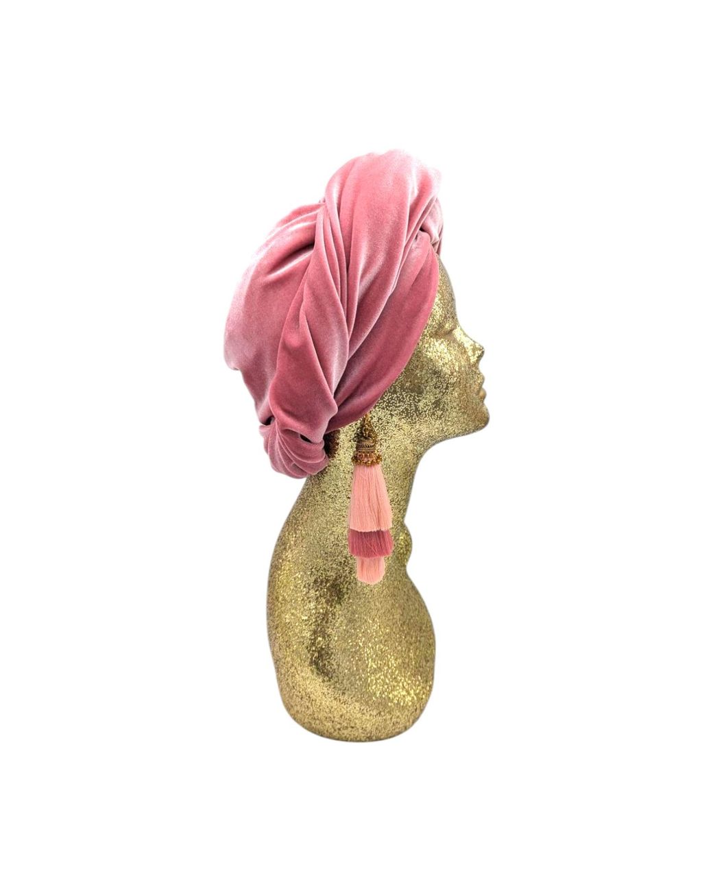 Julia Clancey Red Dusky Swinglette Turban