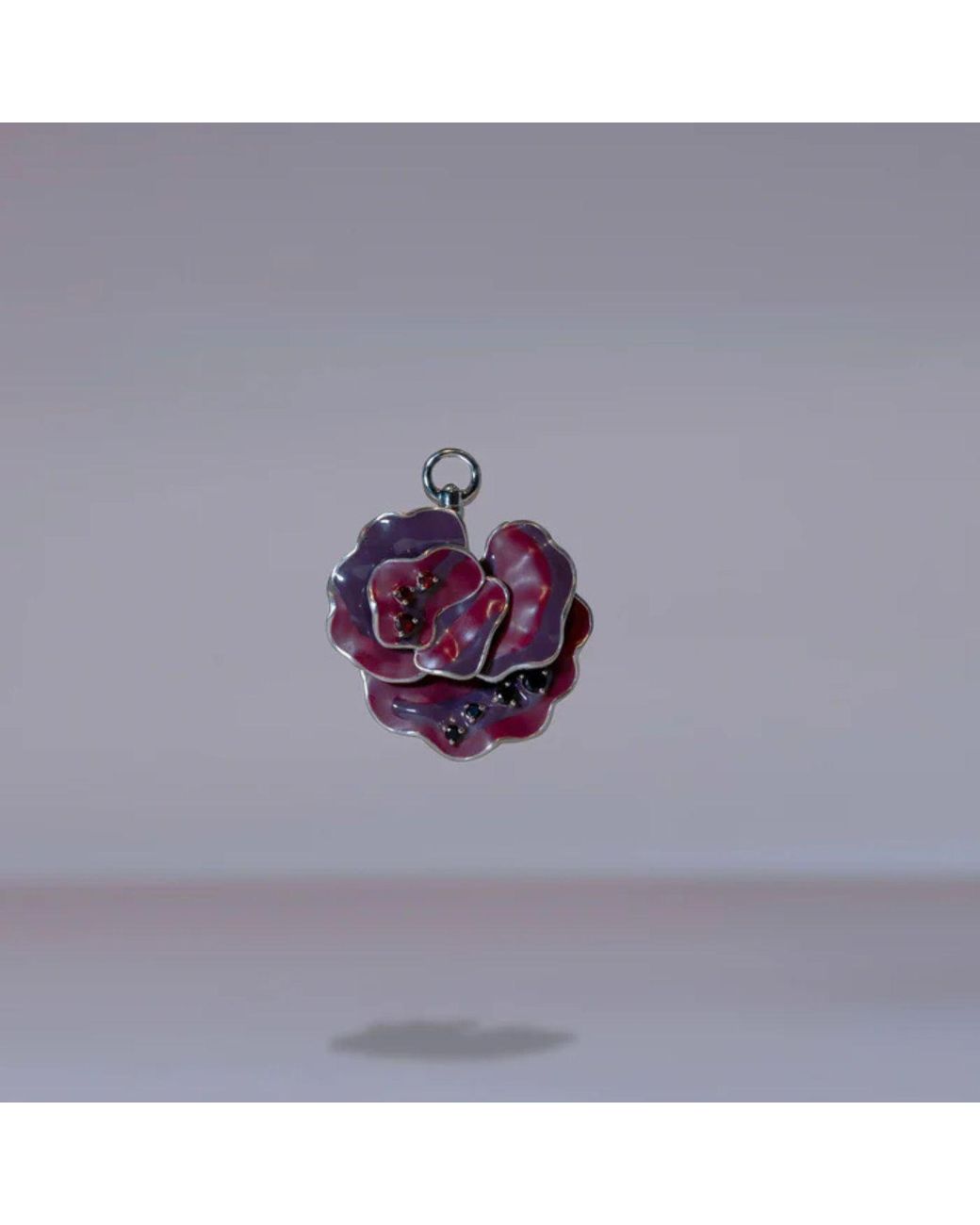 Onia Purple Shadow Bloom Charm