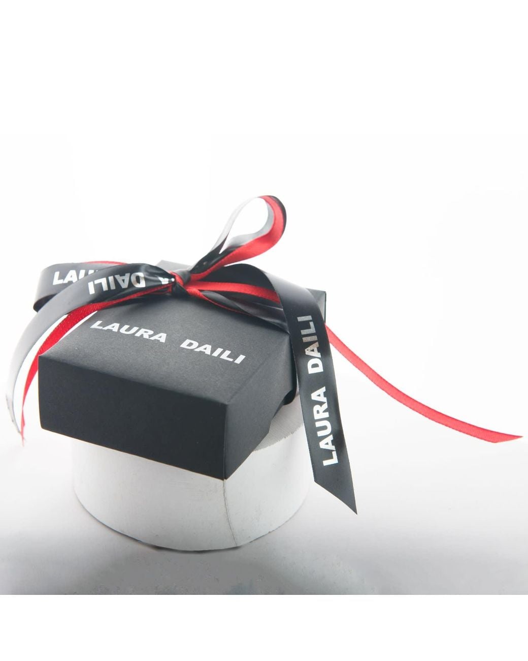 Laura Daili Red Ruby Teardrop Glass Earrings