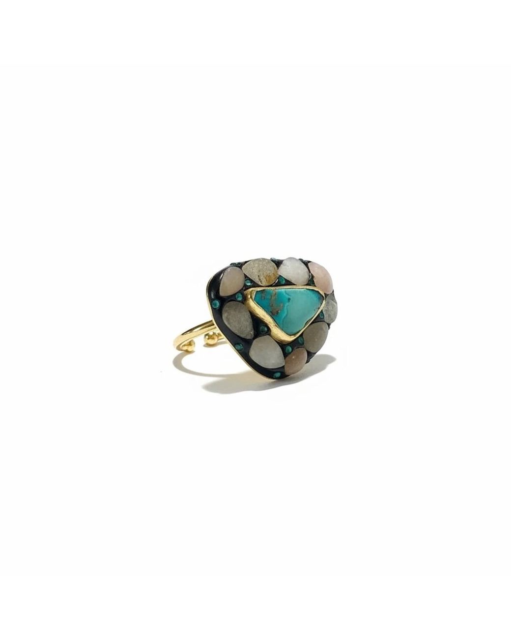 By Virgo Green Tareva Ring