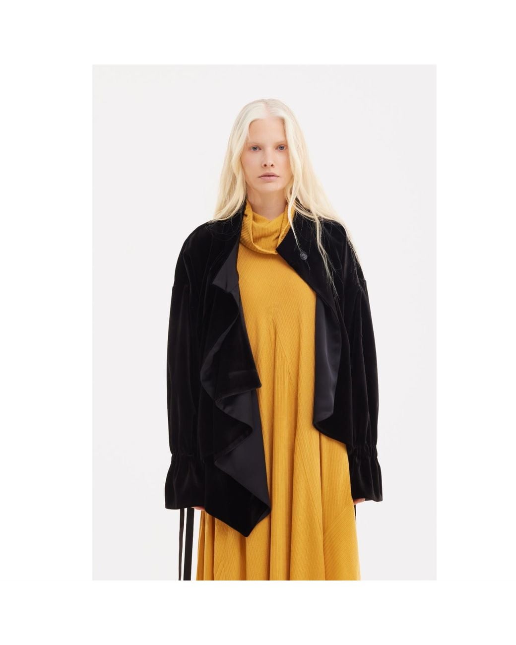 Julia Allert Orange Two-Piece Set Knit Dress And Pants