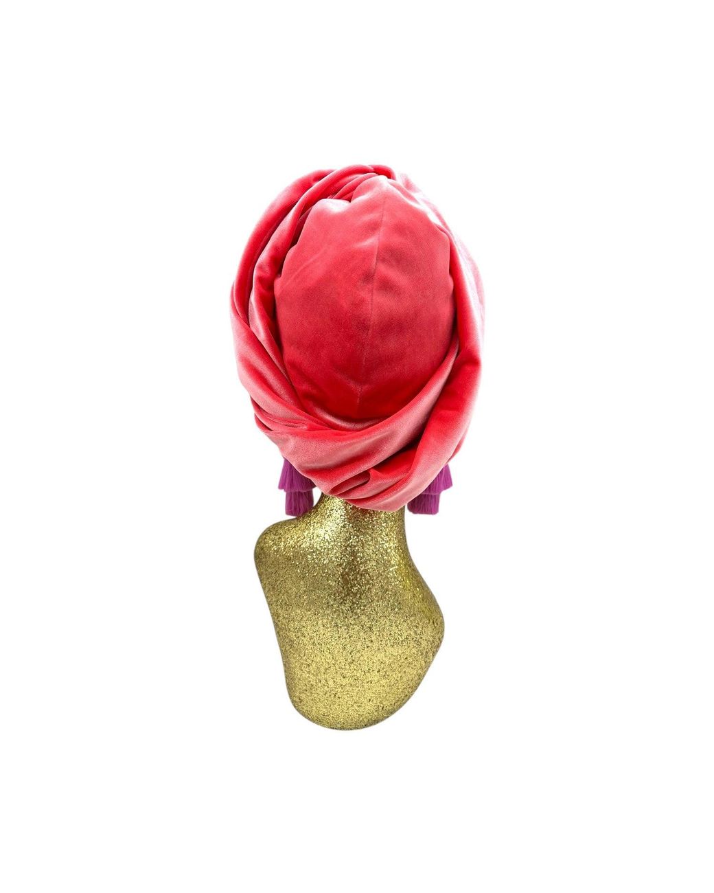 Julia Clancey Red Flamingo Lilac Swinglette Turban
