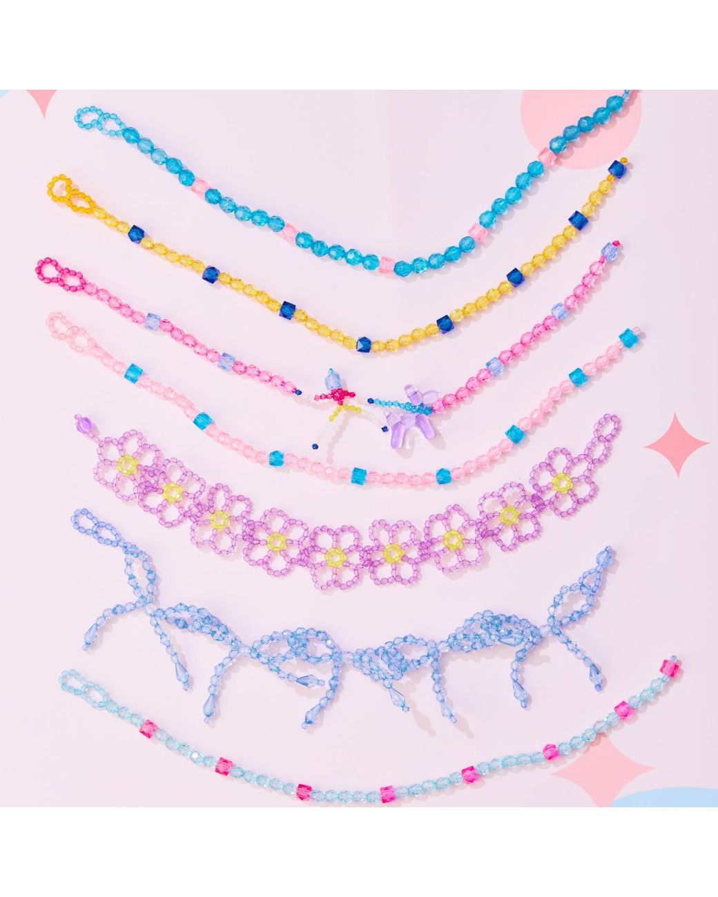 Tillie Beads Metallic Ducky Daily Wear Carnival Bead Necklace