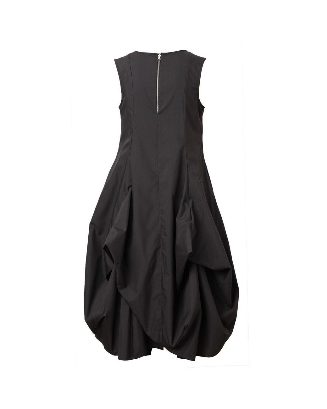 Metamorph Black Sleeveless Loose Dress