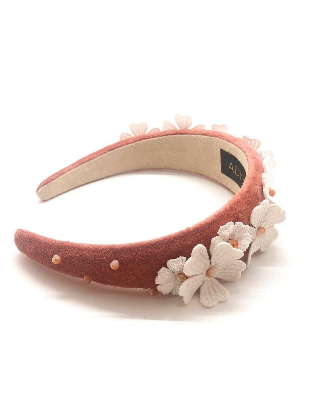ADIBA Pink Magnolia Handmade Headband