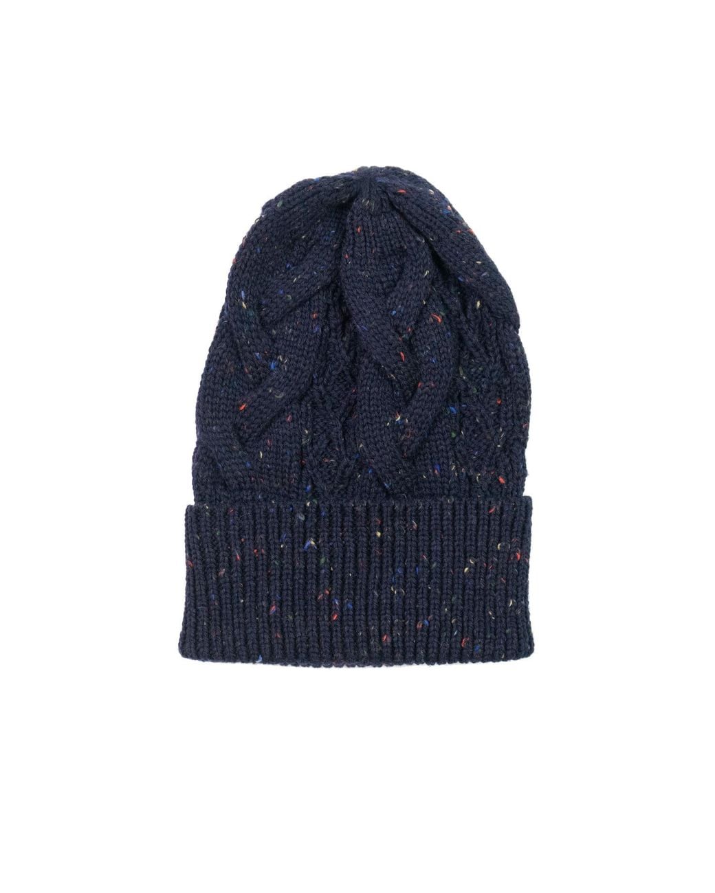 Gigi Knitwear Blue Cable Hat