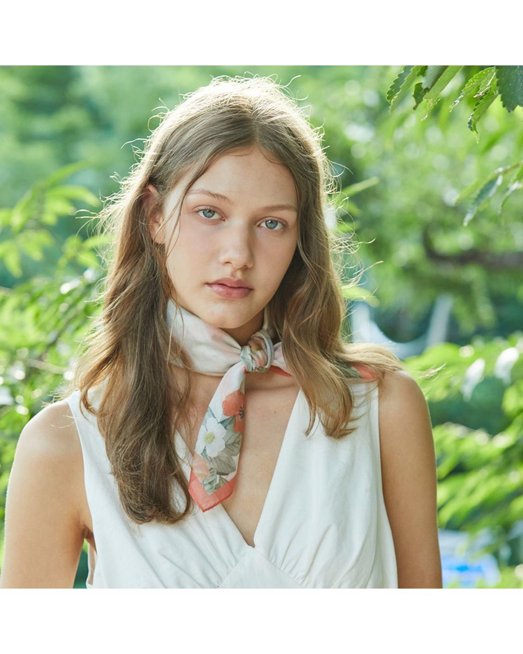 Ana Maison Multicolor Garden City Handkerchief