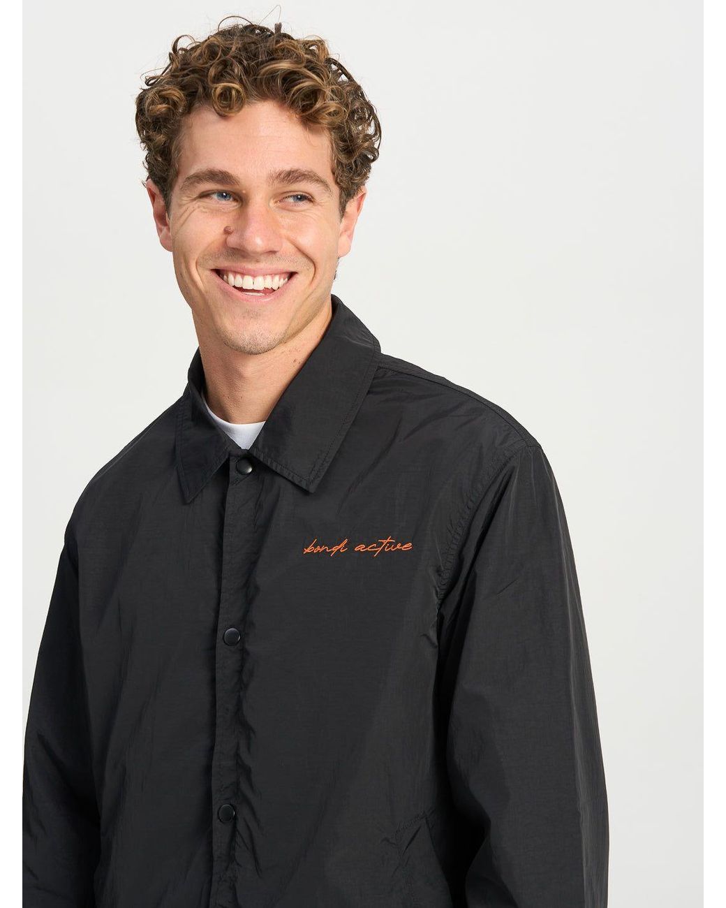Bondi Active Blue Forma Coach Jacket for men
