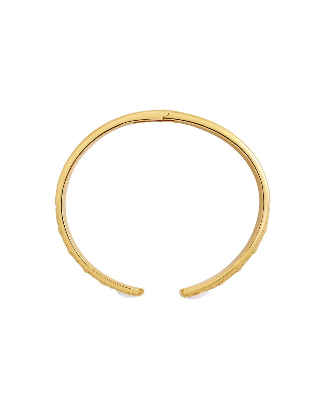 Karma and Luck Metallic Free Spirit Opal Feather Cuff Bracelet