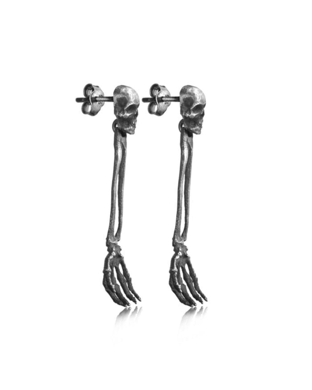 The Jewellery Store London Black Mystic Hand Earrings