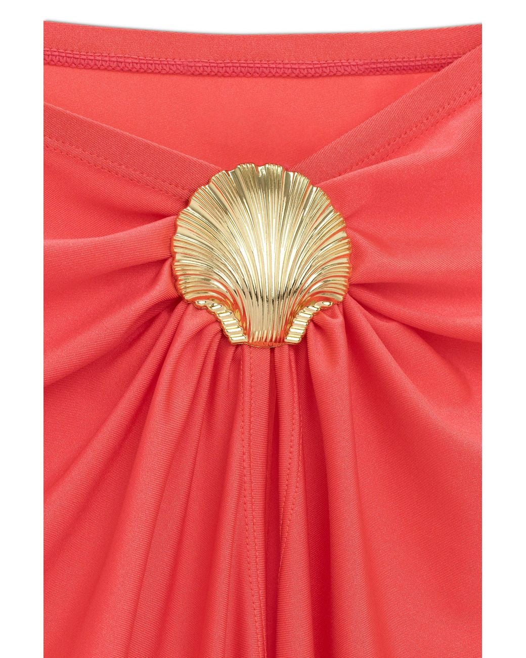 Adriana Pappas Designs Red Luna Skirt Coral Quartz