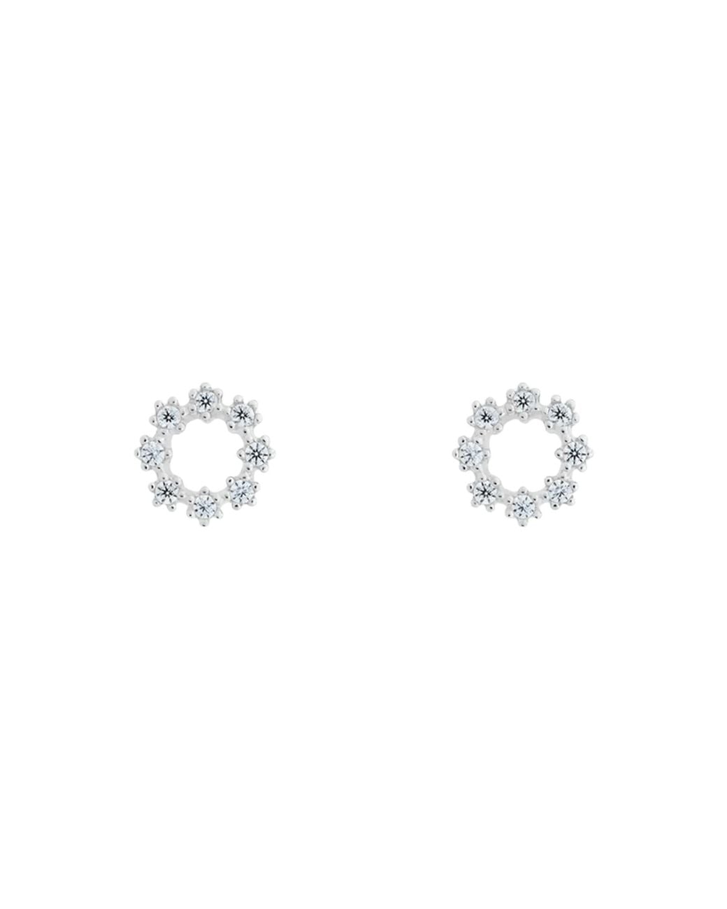 Lisa&Co. Metallic Earrings Flower Crown