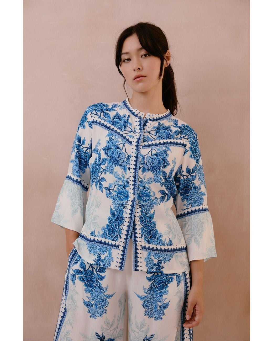 Raishma Blue Myra Shirt