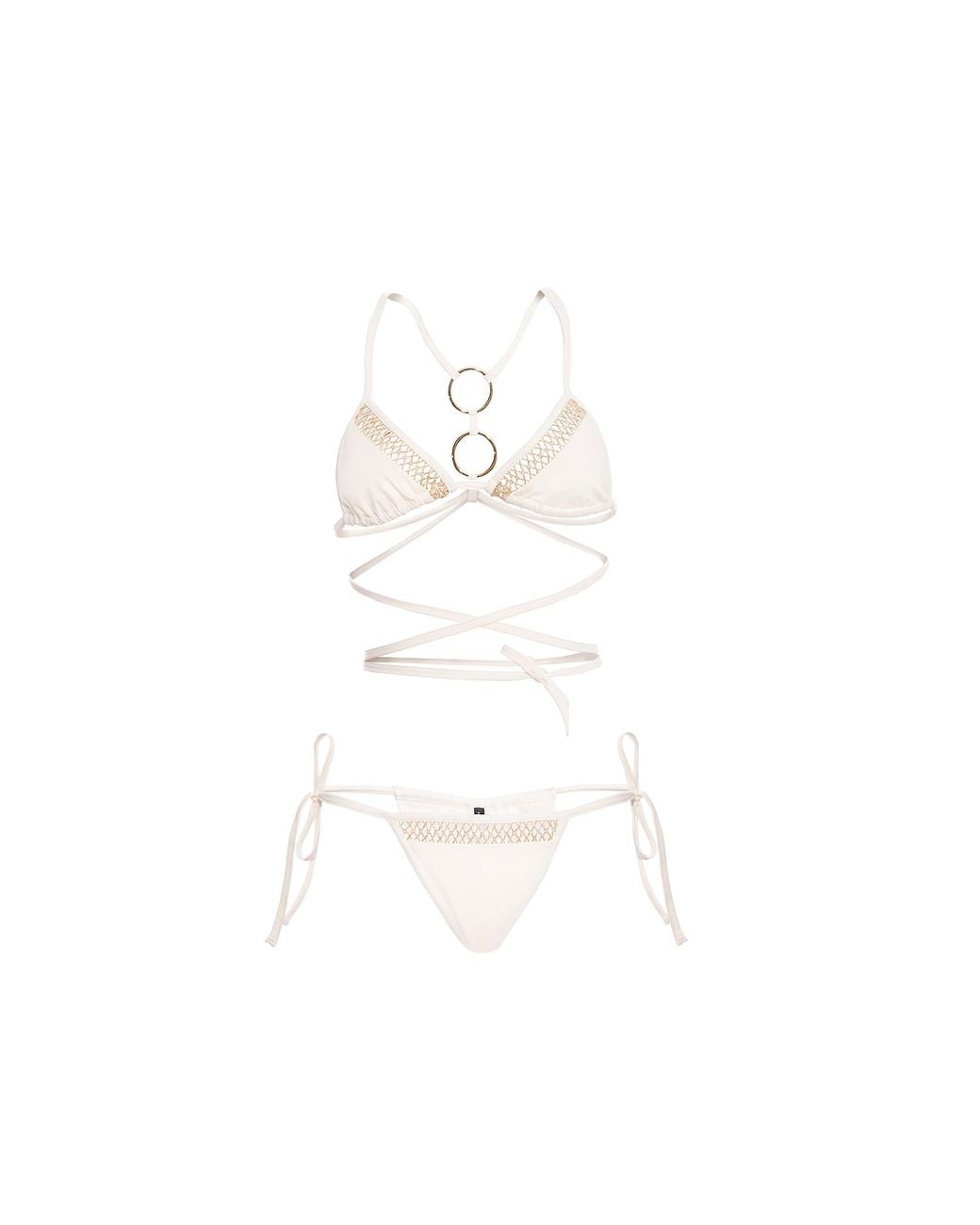 Moorea Swim White Rhea Bikini