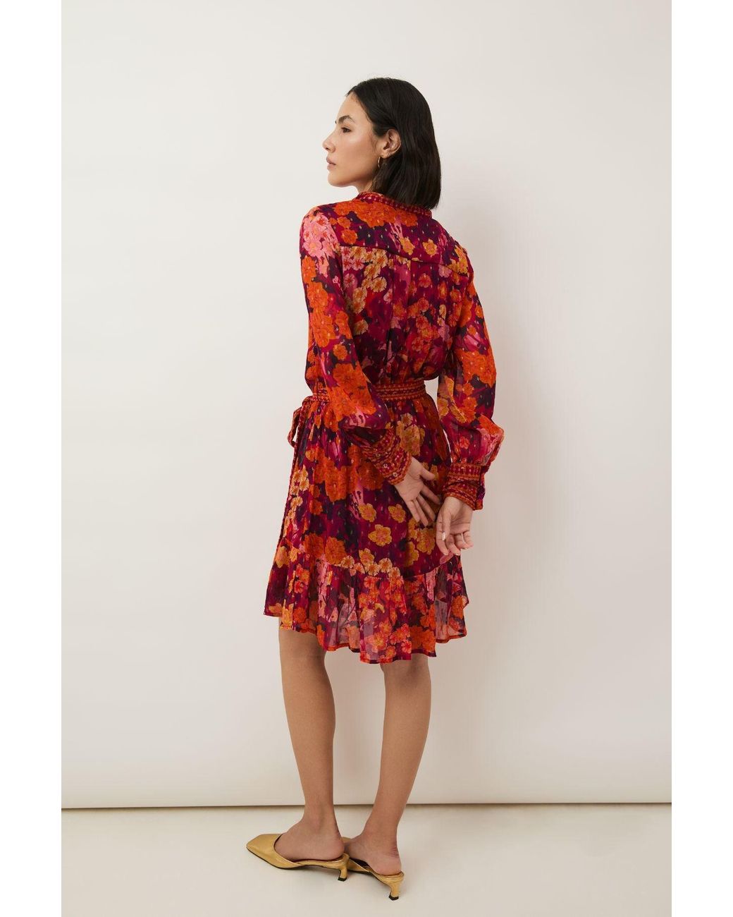 Raishma Red Mini Dress