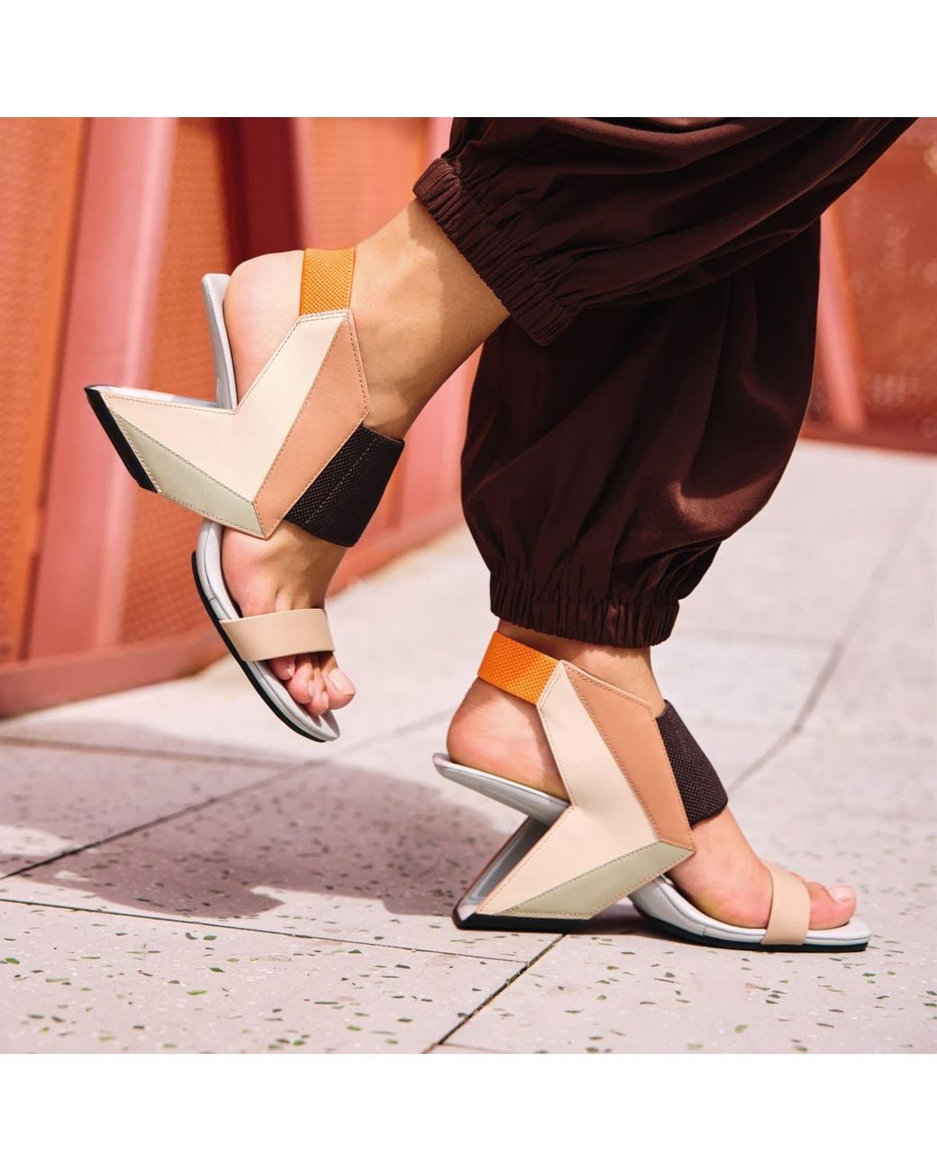 United Nude Brown Neutrals Loop 3D Hi