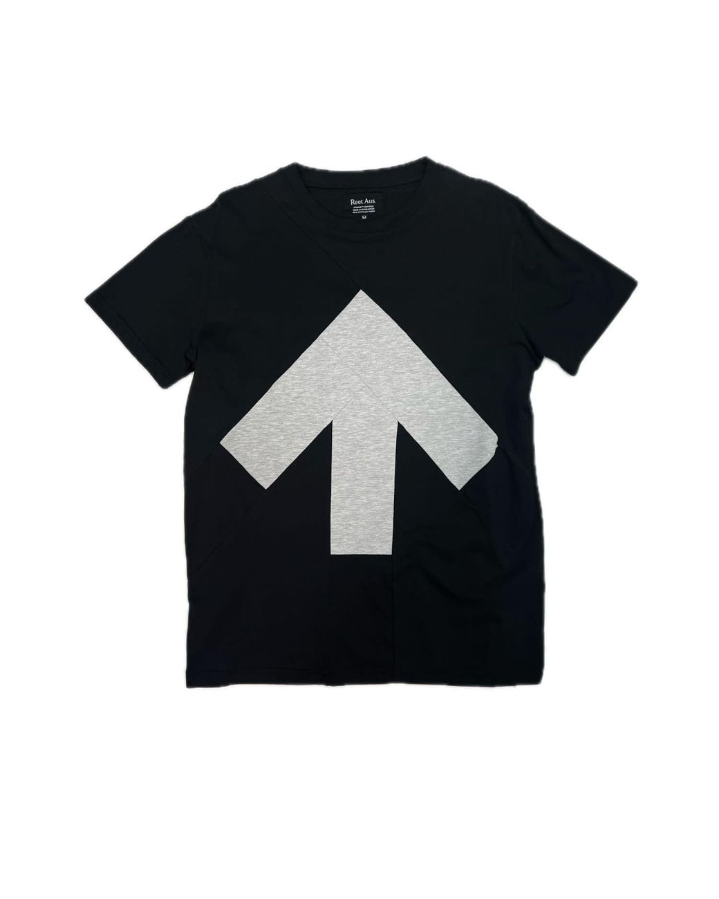 Reet Aus Black T-Shirt For Arrow for men