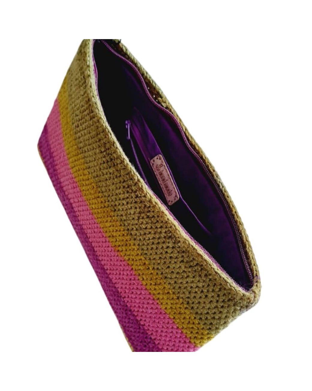 Springmoonatelier Red Christmas Pouch Handbag