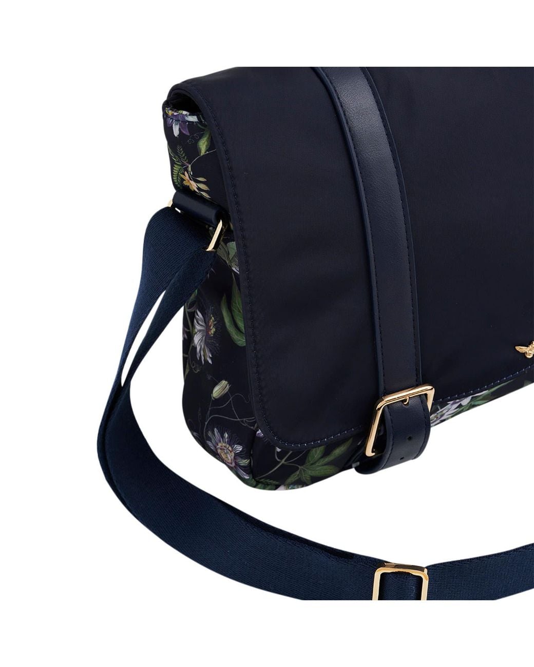 Fable England Blue Passion Flower Satchel