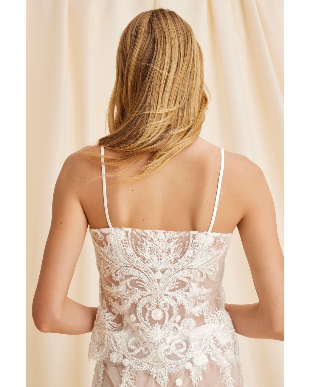 Scarlett Gasque White Bianca Top