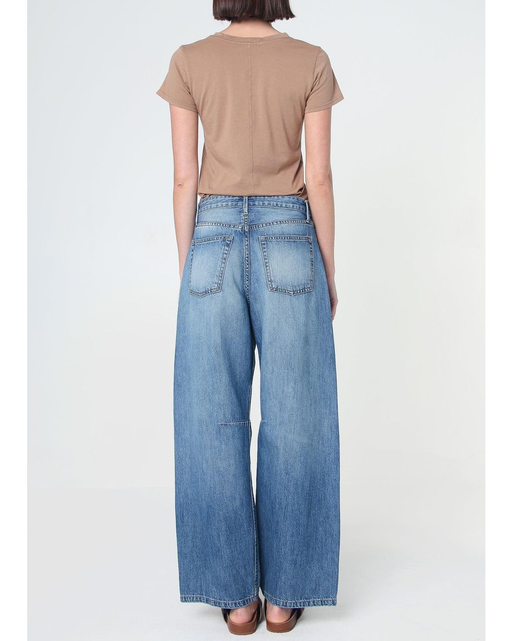 NOEND Blue Kallie Relaxed Curve