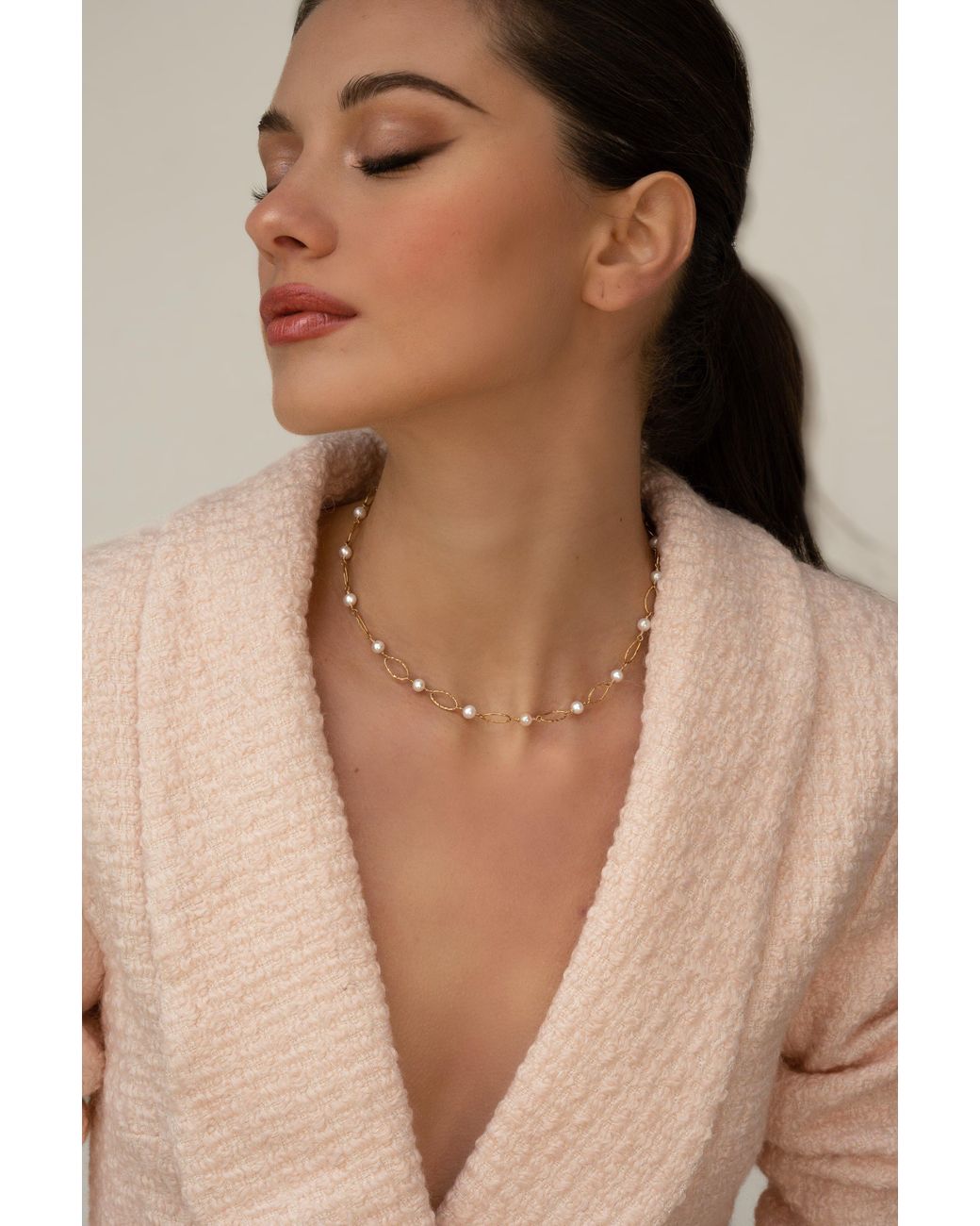 Katy Faye Metallic Margot Necklace