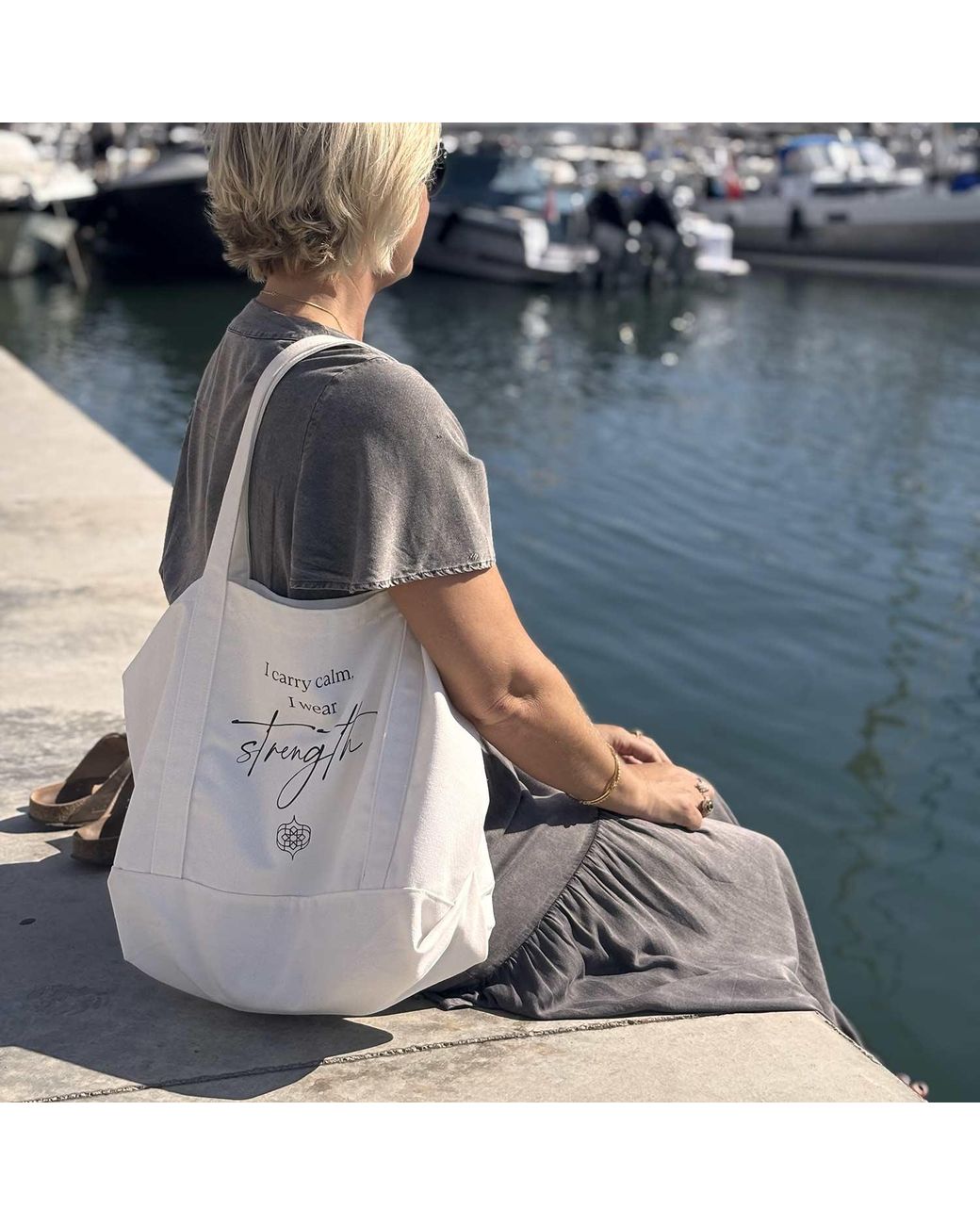 Charlotte's Web Jewellery White Neutrals Charlotte's Web Canvas Tote Bag