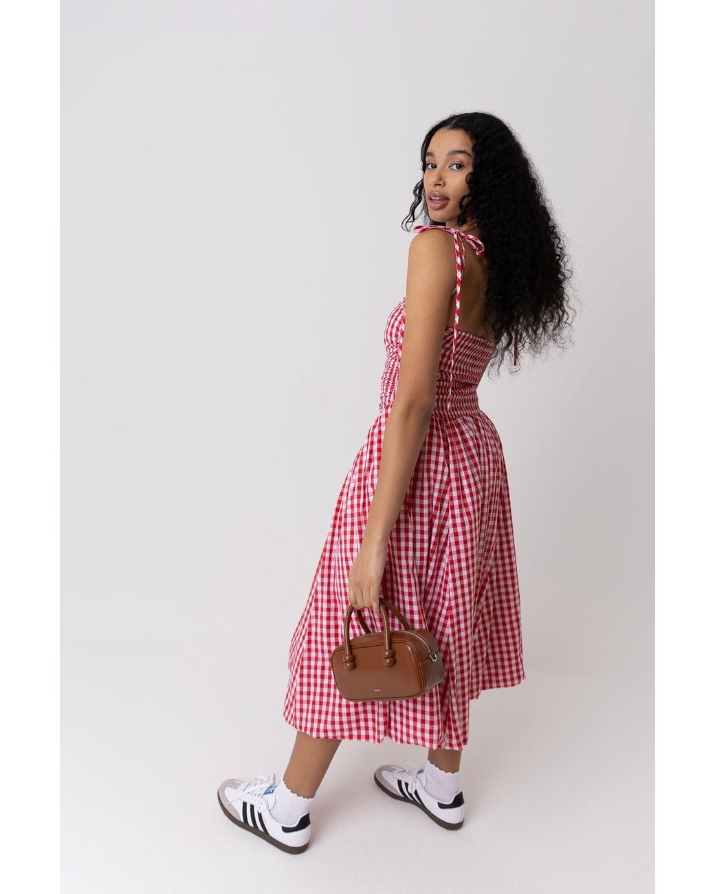 Amy Lynn Pink Alexa Gingham Puffball Dress