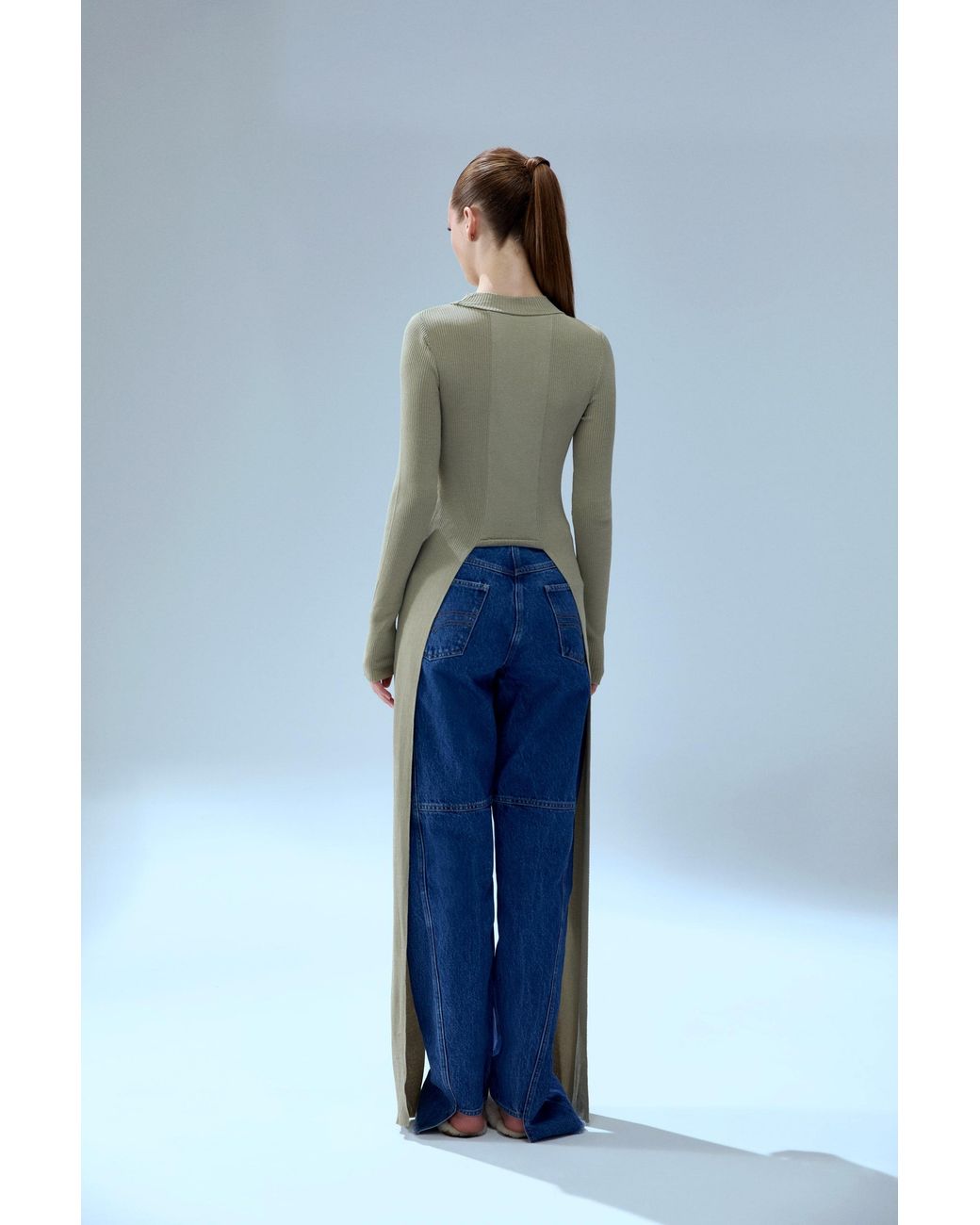 Pcfg Natural Neutrals Your Itch Tailed Knit Top