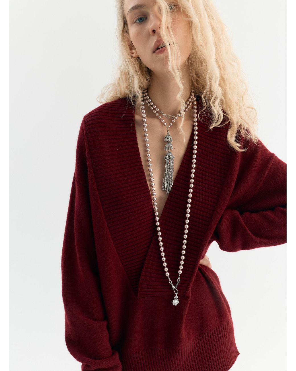 Sita Nevado White Cuesta Necklace