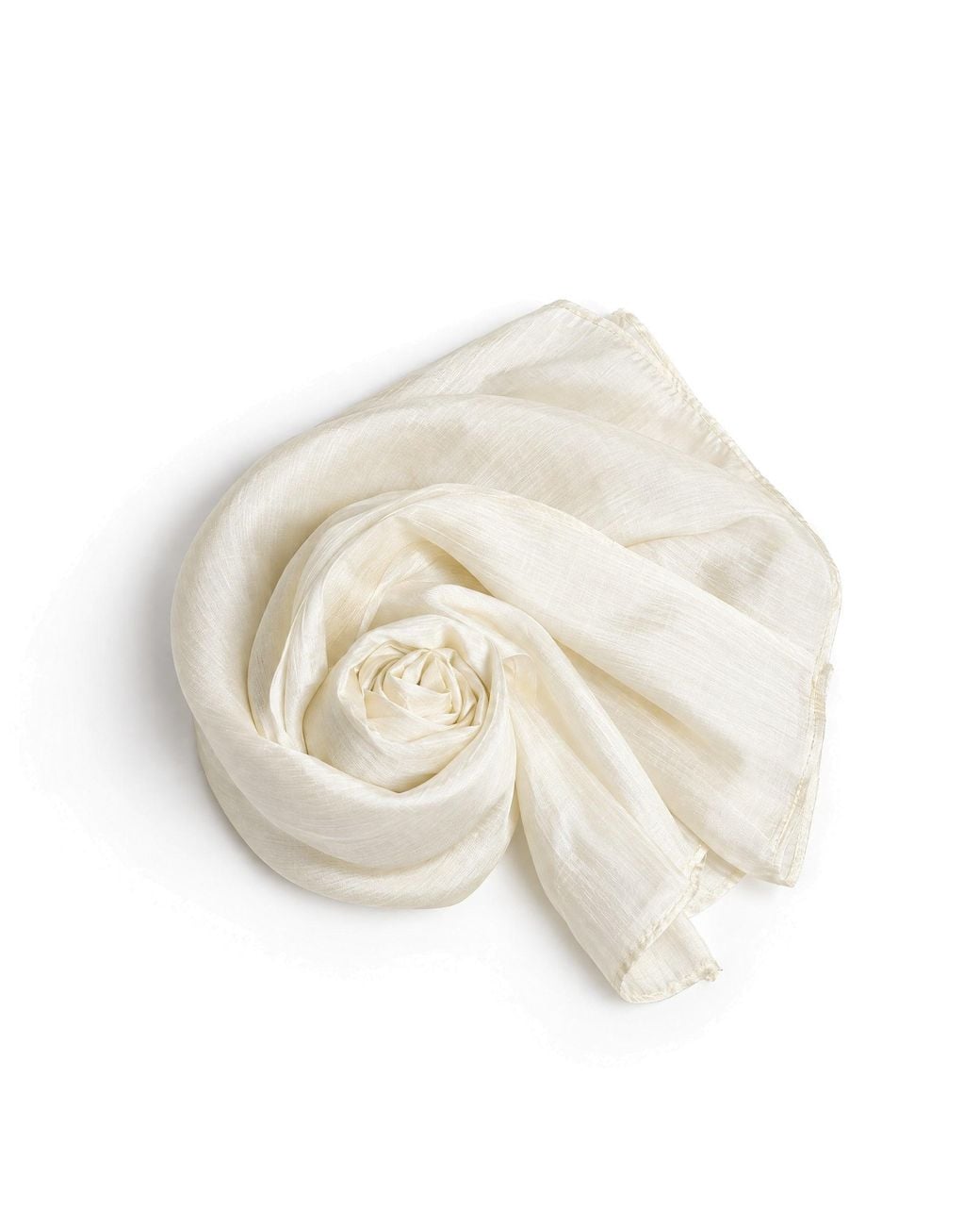 Silk and Bears White Oyster Silk Scarf – Hand-Dyed Mulberry Silk, Wedding & Bridal Wrap