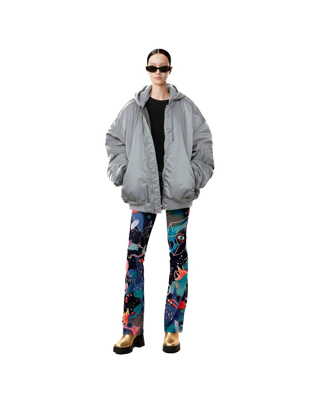 Pitaya Yoga Blue Door Of The Cosmos Flared Pants
