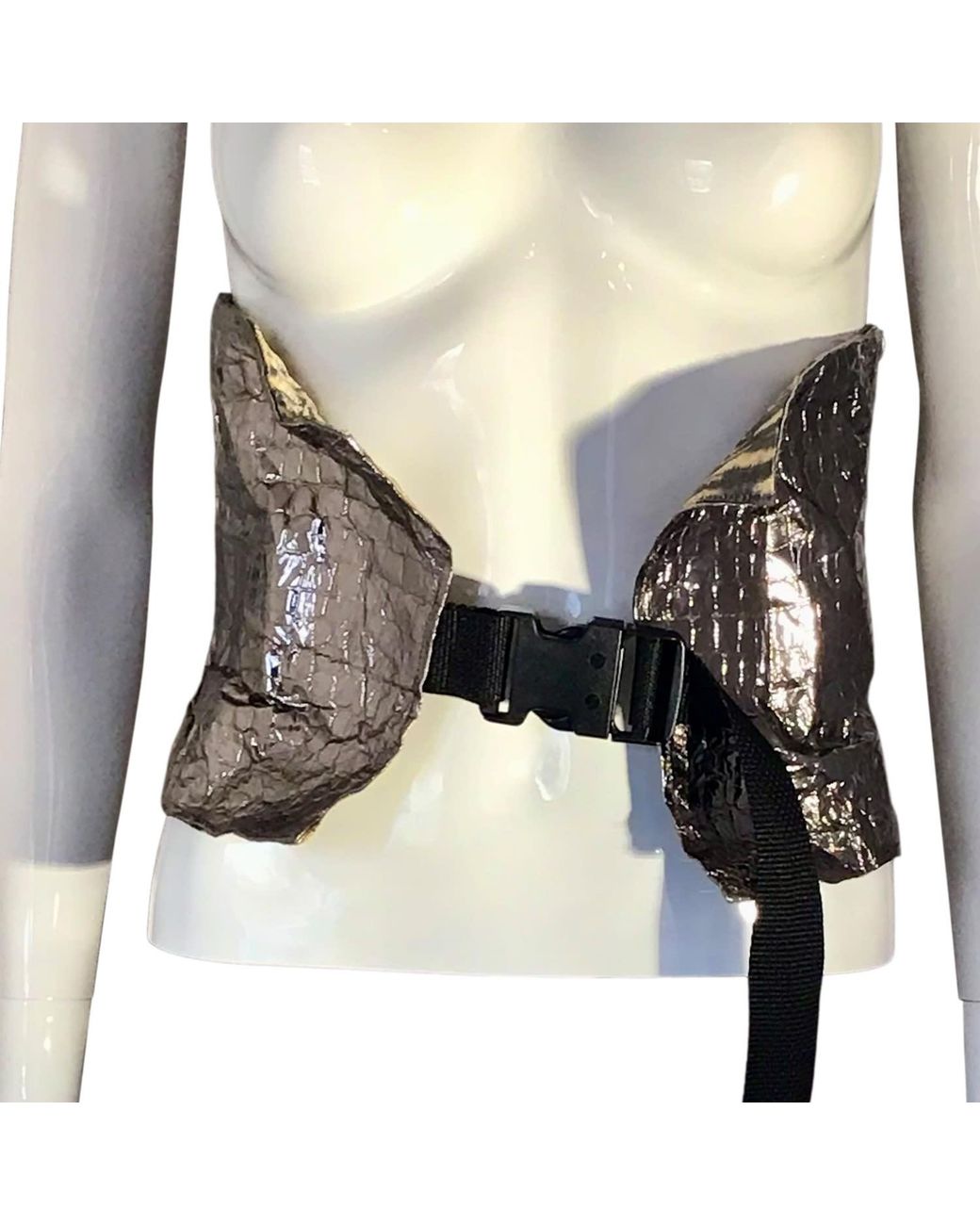 Romer Millinery Green Neutrals Morphy Moldable Corset Belt