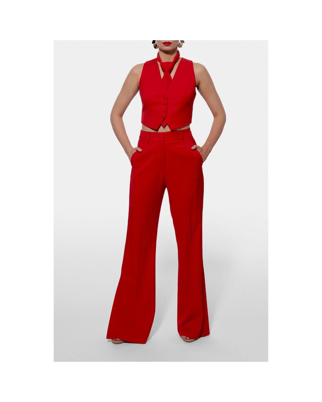 AGGI by HALEWSKI Camilla Flared Trousers