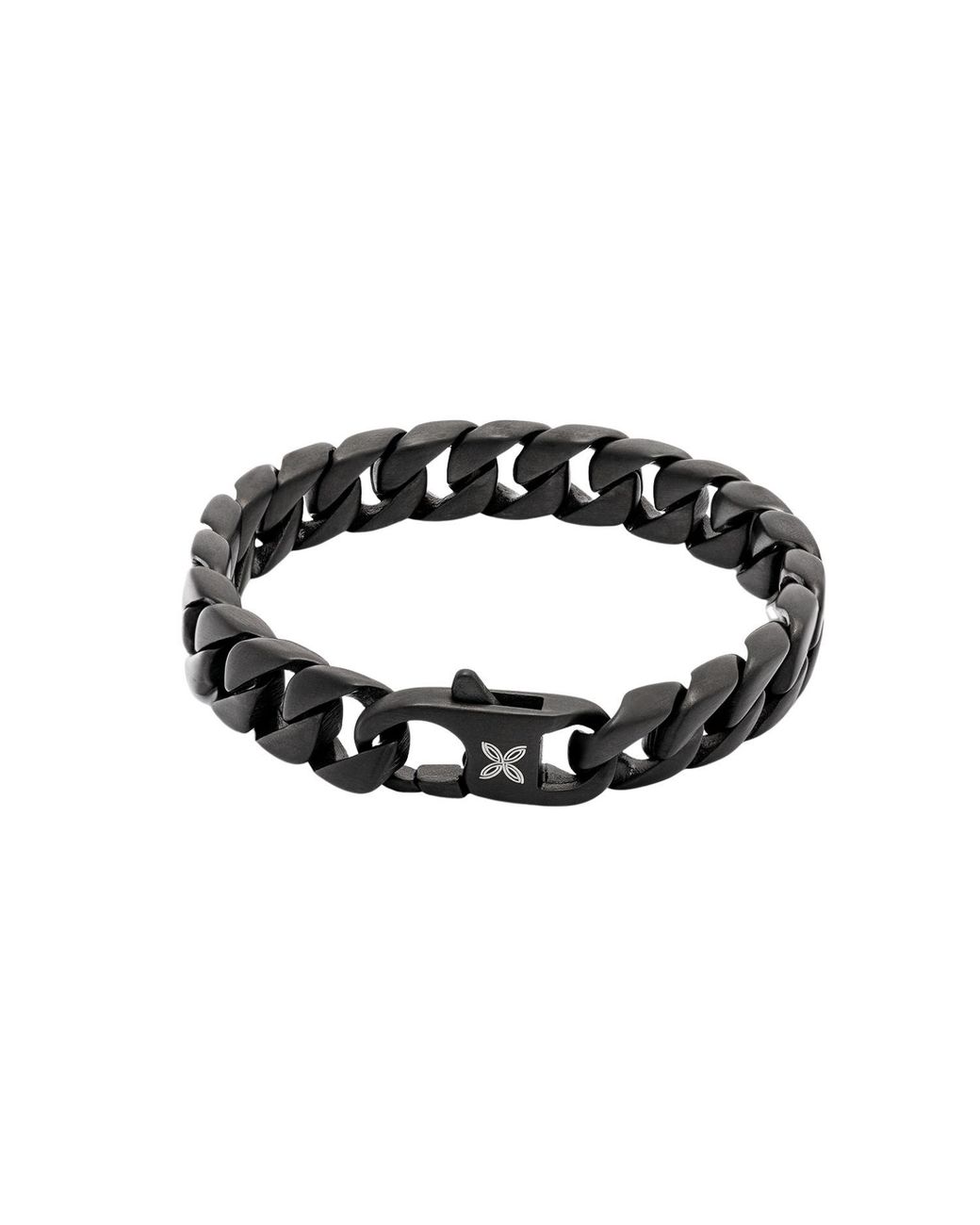 Tateossian Black Thompson Catena Bracelet for men