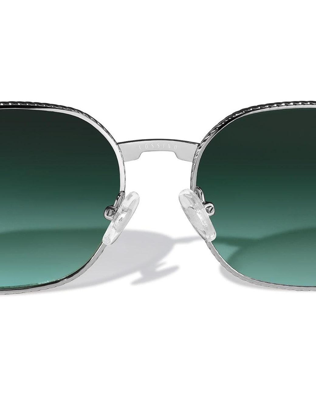 Cossimo Green Sarcelle En Cote Metal Sunglasses