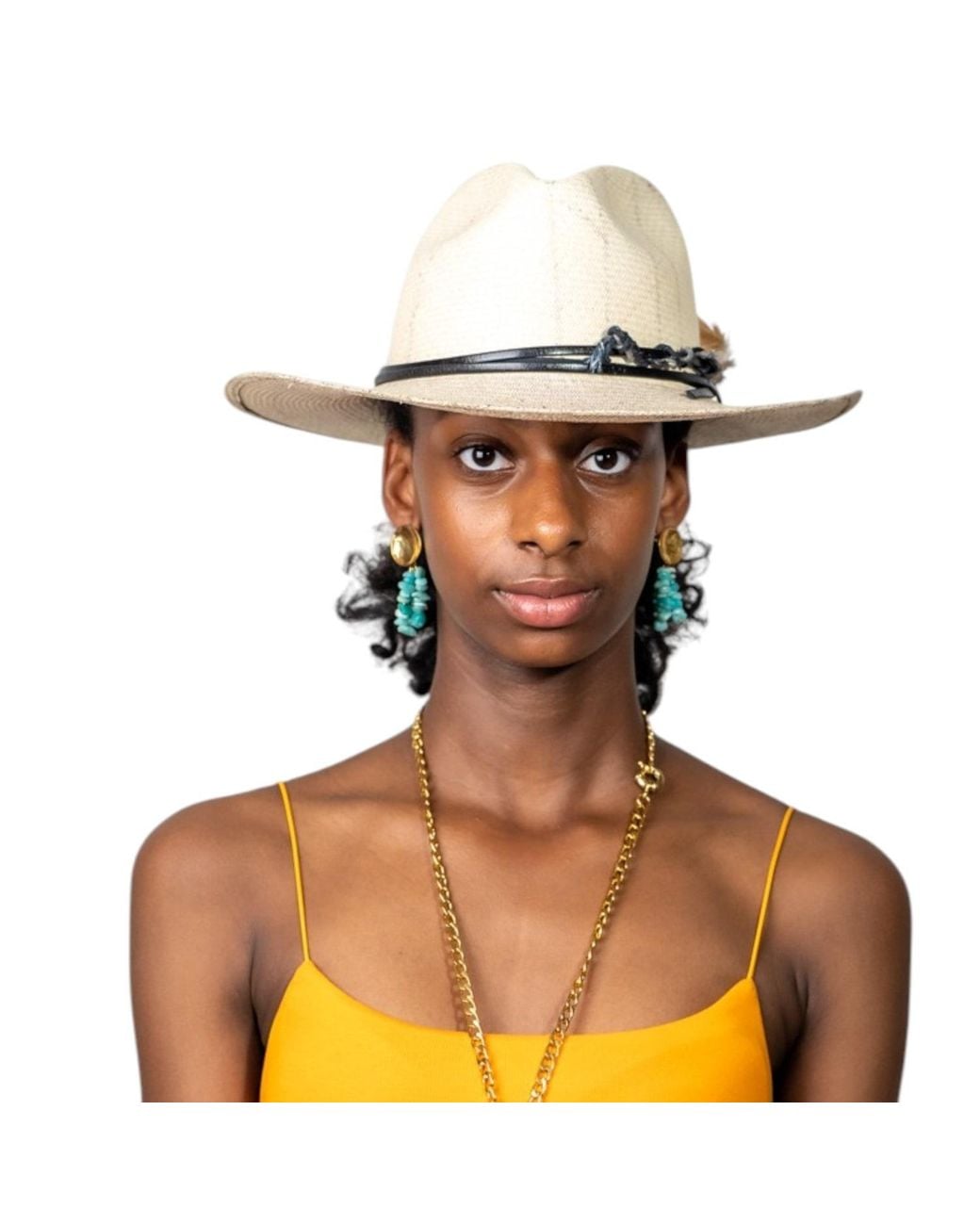 ORTUS Natural Neutrals Guama Straw Panama Hat