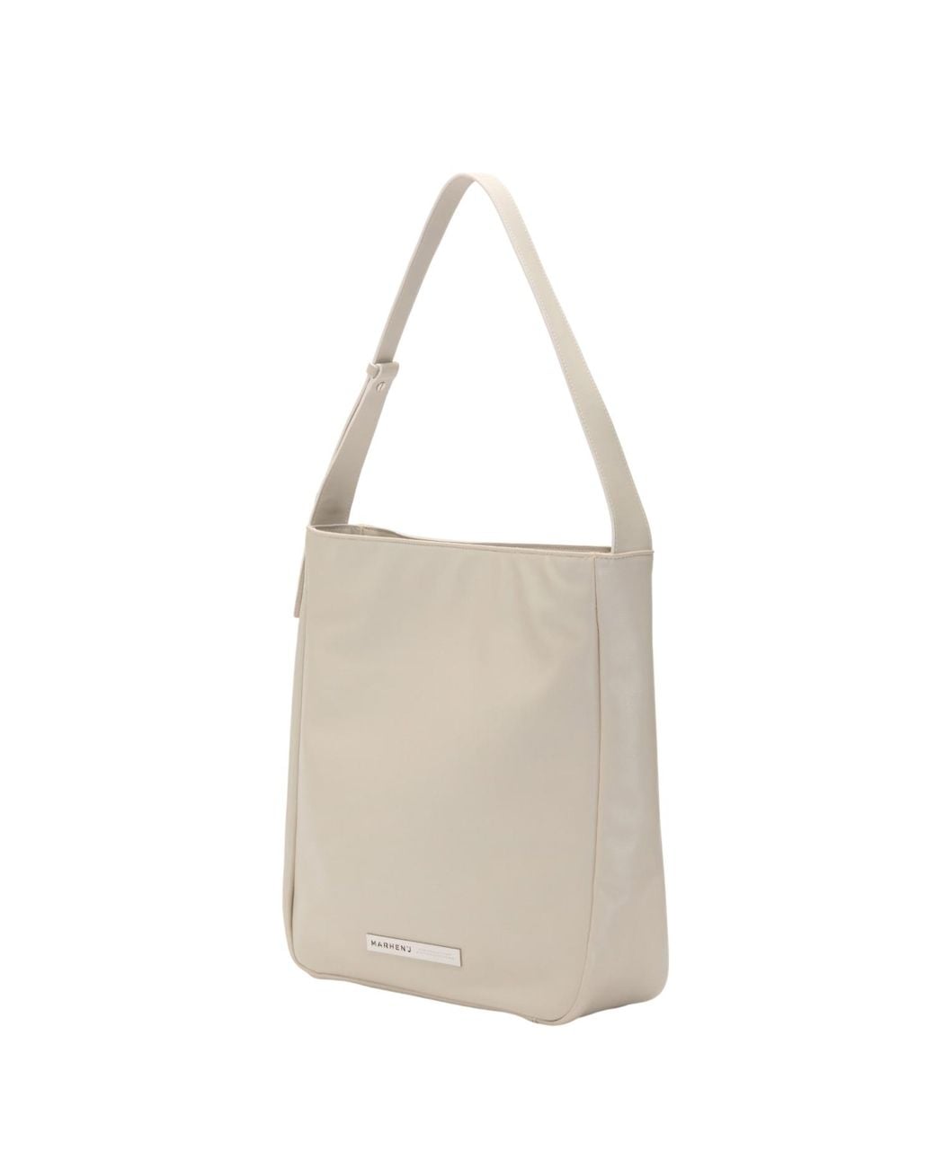MARHEN.J White Roxy Vegan Leather Square Shoulder Bag