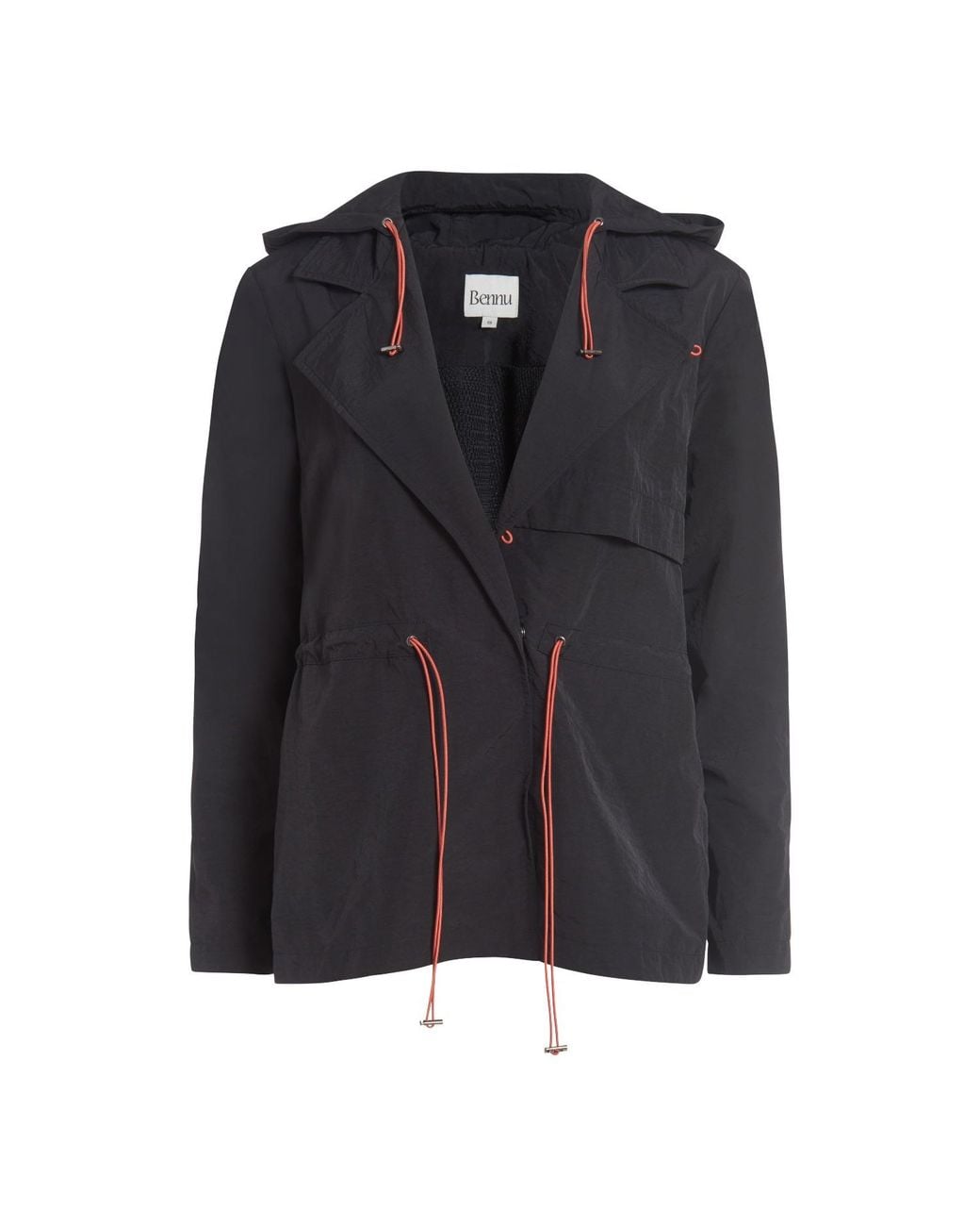 Bennu Black Ruth Rain Jacket