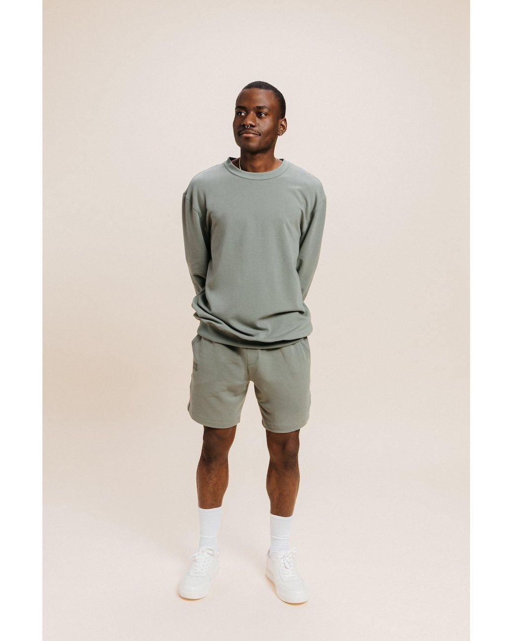 Ocio Leisurewear Gray Classic Softcore Short for men
