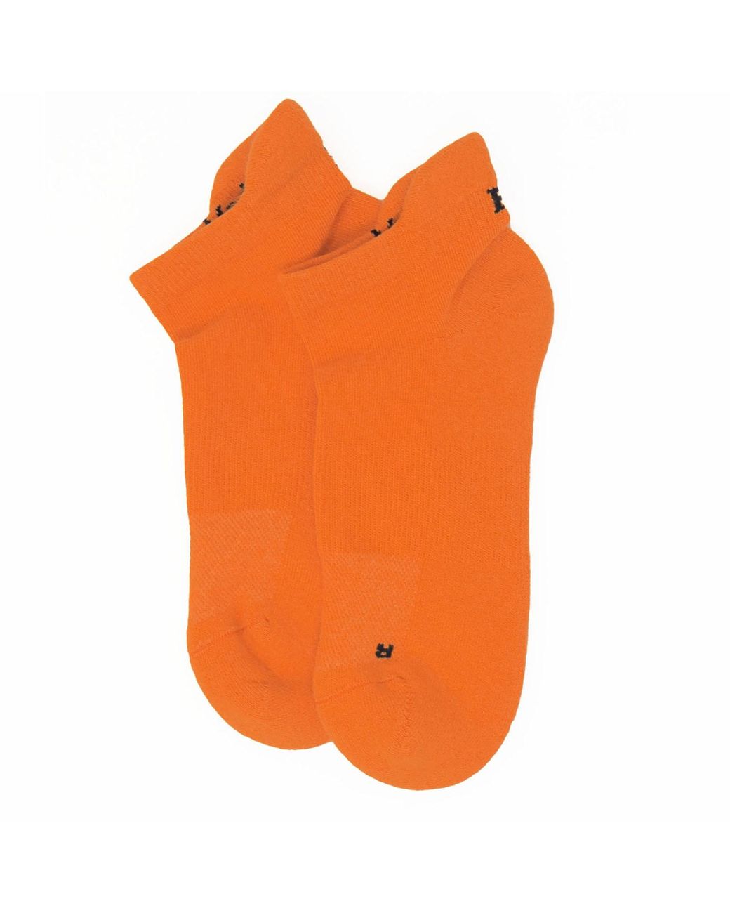 Peper Harow - Made in England Orange Organic Trainer Sport Socks – for men