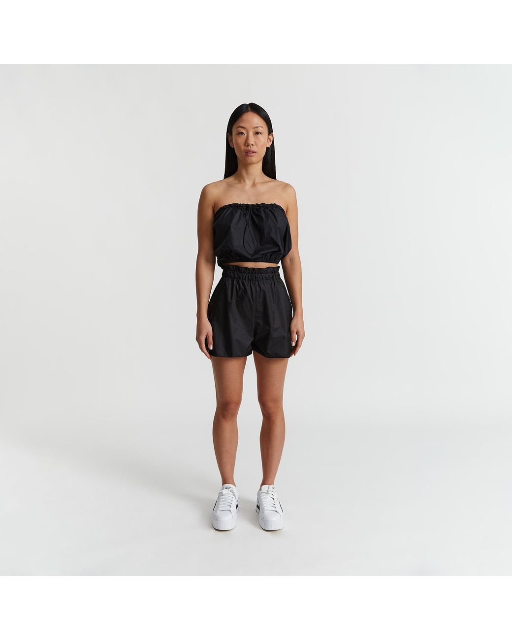 Audrey Vallens Black Spades Athleisure Top