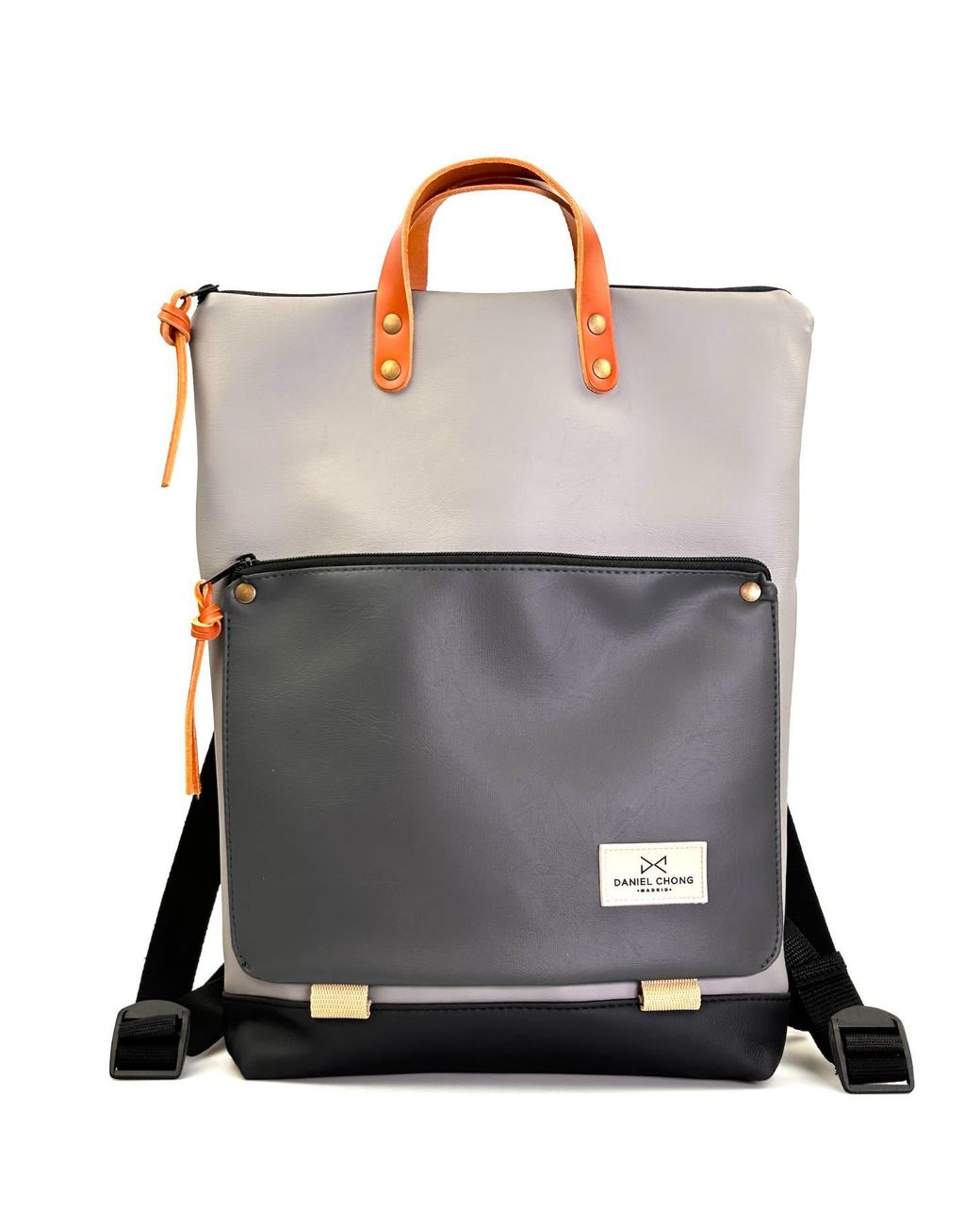 Daniel Chong Waterproof Iconic Book Holder Backpack With Double Zipper ...